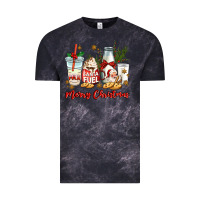 Cloud Black santa fuel merry christmas Vintage Tee - MaliasSmallBusiness