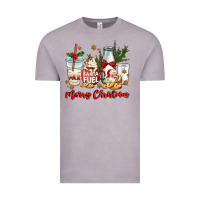 Vintage Zinc santa fuel merry christmas Vintage Tee - MaliasSmallBusiness