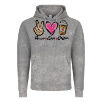 Cloud Rock peace love coffee Vintage Hoodie - Jasminsmagicworld