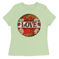 Matcha hello love bug ladybug ornament Ladies Tee - BarkalooDesign