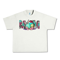 Pistachio Western Mom With Easter Urban Heavy Tee - BundleAndBundleShop