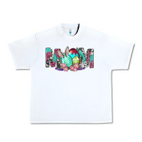 White Western Mom With Easter Urban Heavy Tee - BundleAndBundleShop