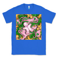 True Royal christmas smile gingerbread cookie seamless pattern bbs Classic Tee - BundleAndBundleShop