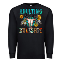 Black adulting is some bullshit Premium Sweatshirt - OliviaCreatesArt