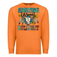 Carrot adulting is some bullshit Premium Sweatshirt - OliviaCreatesArt