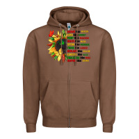 Chestnut dream like martin juneteenth Zipper Hoodie - CowGirlArtShop
