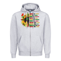 Dream Like Martin Juneteenth Zipper Hoodie | Teevron