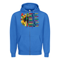 True Royal dream like martin juneteenth Zipper Hoodie - CowGirlArtShop