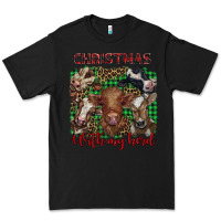 Black christmas with my herd cows Premium Tee - BarkalooDesign