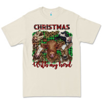 Bone christmas with my herd cows Premium Tee - BarkalooDesign