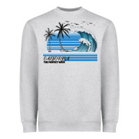 Heather Grey California The Perfect Wave Heavyweight Sweatshirt - Bettercallsaul