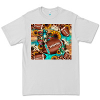 Dove Grey football cactus sunflower Premium Tee - JahusDesignShop