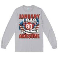 Moon Dust january 1942 80 years of being awesome Long Sleeve Tee - Jasminsmagicworld