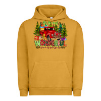 Pigment Peanut Butter it's The Most Wonderful Time of the year Urban Hoodie - CowhideDigitalArt