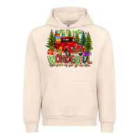 Sandshell it's The Most Wonderful Time of the year Urban Hoodie - CowhideDigitalArt