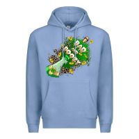 Colony Blue Bad and boozy Premium Hoodie - CowGirlArtShop
