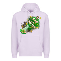 Lilac Bad and boozy Premium Hoodie - CowGirlArtShop