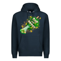 Navy Bad and boozy Premium Hoodie - CowGirlArtShop