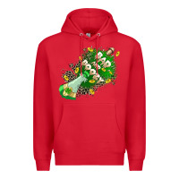 Red Bad and boozy Premium Hoodie - CowGirlArtShop