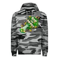 Slate Camo Bad and boozy Premium Hoodie - CowGirlArtShop