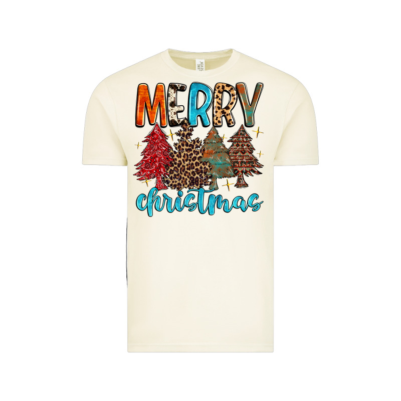 Merry Christmas Trees Vintage Tee by MaliasSmallBusiness | Teevron
