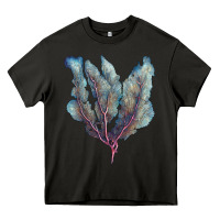 Asphalt Venus Fan Sea Coral Heavy Core Tee - LillyAllenDesigns