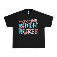 Black Wife Mom Nurse Urban Heavy Tee - BundleAndBundleShop