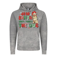 Cloud Rock dear santa dont forget the dog Vintage Hoodie - MaliasSmallBusiness