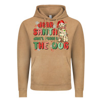 Vintage Camel dear santa dont forget the dog Vintage Hoodie - MaliasSmallBusiness