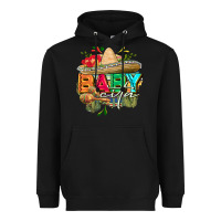 Black Babycita Heavyweight Hoodie - FaDigitalArtStudio