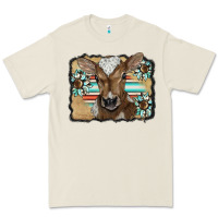 Bone western wreath baby calf Premium Tee - BarkalooDesign