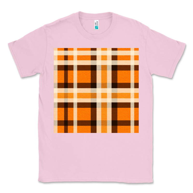 Tartan Seamless Pattern Bbs Classic Tee by BundleAndBundleShop | Teevron