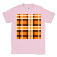 Bubblegum Pink tartan seamless pattern bbs Classic Tee - BundleAndBundleShop