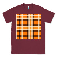 Burgundy tartan seamless pattern bbs Classic Tee - BundleAndBundleShop