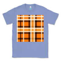 Colony Blue tartan seamless pattern bbs Classic Tee - BundleAndBundleShop
