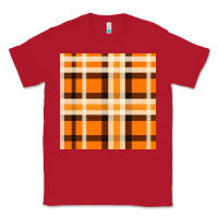 Red tartan seamless pattern bbs Classic Tee - BundleAndBundleShop
