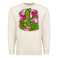 Sandshell breast cancer cactus Premium Sweatshirt - FaDigitalArtStudio