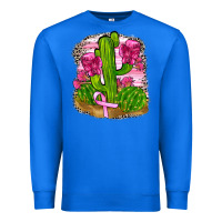 True Royal breast cancer cactus Premium Sweatshirt - FaDigitalArtStudio