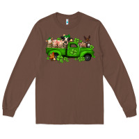 Chestnut st patricks farm animals truck Long Sleeve Tee - Jasminsmagicworld
