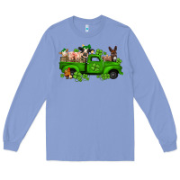 St Patricks Farm Animals Truck Long Sleeve Tee | Teevron