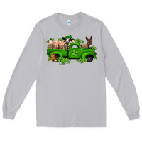 Moon Dust st patricks farm animals truck Long Sleeve Tee - Jasminsmagicworld
