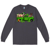 Smoke st patricks farm animals truck Long Sleeve Tee - Jasminsmagicworld