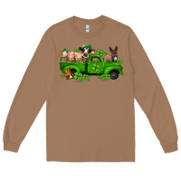Toasted Coconut st patricks farm animals truck Long Sleeve Tee - Jasminsmagicworld
