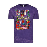 Cloud Purple santas favorite elf Vintage Tee - MaliasSmallBusiness