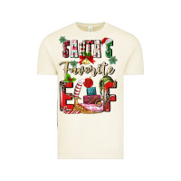 Santas Favorite Elf Vintage Tee | Teevron