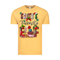 Vintage Mustard santas favorite elf Vintage Tee - MaliasSmallBusiness