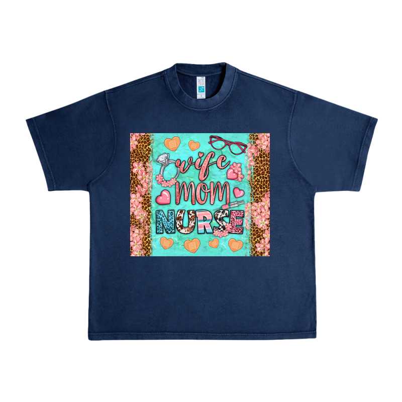 Wife Mom Nurse Tumbler Urban Heavy Tee by BundleAndBundleShop | Teevron