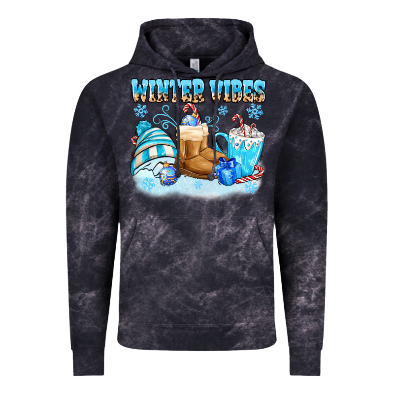 Winter Vibes Vintage Hoodie by MaliasSmallBusiness | Teevron