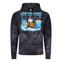 Cloud Black winter vibes Vintage Hoodie - MaliasSmallBusiness