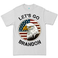 Dove Grey Lets Go Brandon American Bald Eagle Premium Tee - Jasminsmagicworld